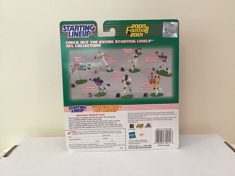 Ricky Williams - Kenner action figure collectible - Main Image 2