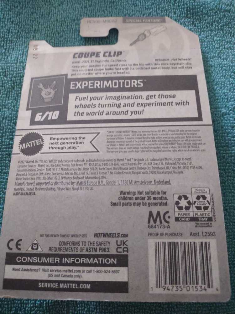 Coupe Clip Red  action figure collectible - Main Image 2