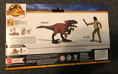 Kayla Watts & Pyroraptor - Mattel (JW Humanos) action figure collectible [Barcode 887961942750] - Main Image 3