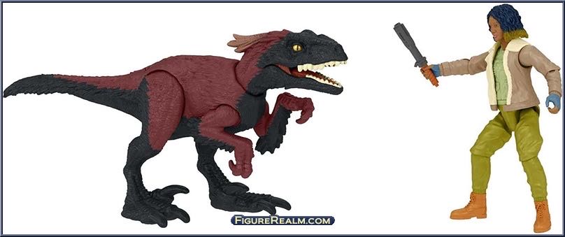 Kayla Watts & Pyroraptor - Mattel (JW Humanos) action figure collectible [Barcode 887961942750] - Main Image 4