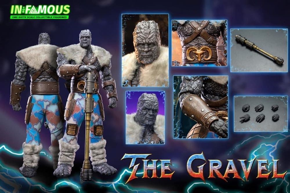 The Gravel (Korg) - In-Famous Toys (Thor Love And Thunder) action figure collectible - Main Image 2