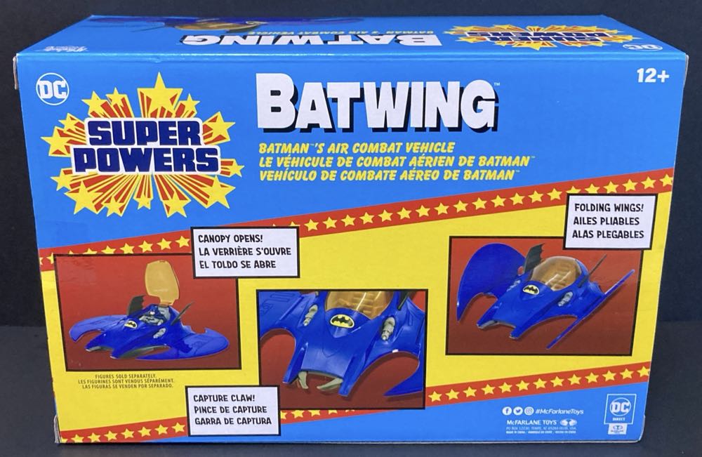 Batwing (DC Super Powers) - DC Direct / McFarlane Toys (DC Super Powers 5”) action figure collectible [Barcode 787926157611] - Main Image 2
