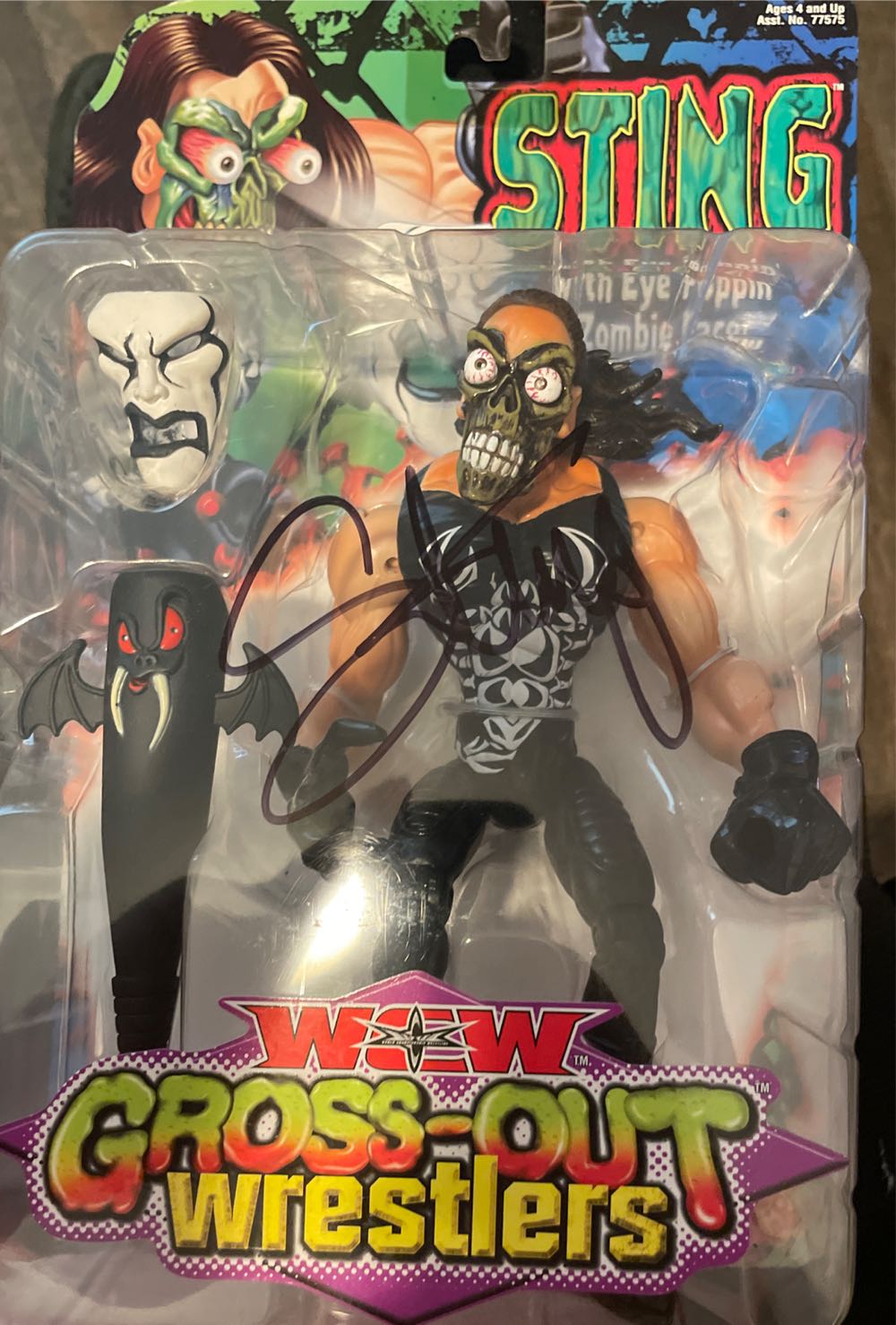 Sting - Toy Biz (WCW - Toy Biz) action figure collectible [Barcode 035112775782] - Main Image 2