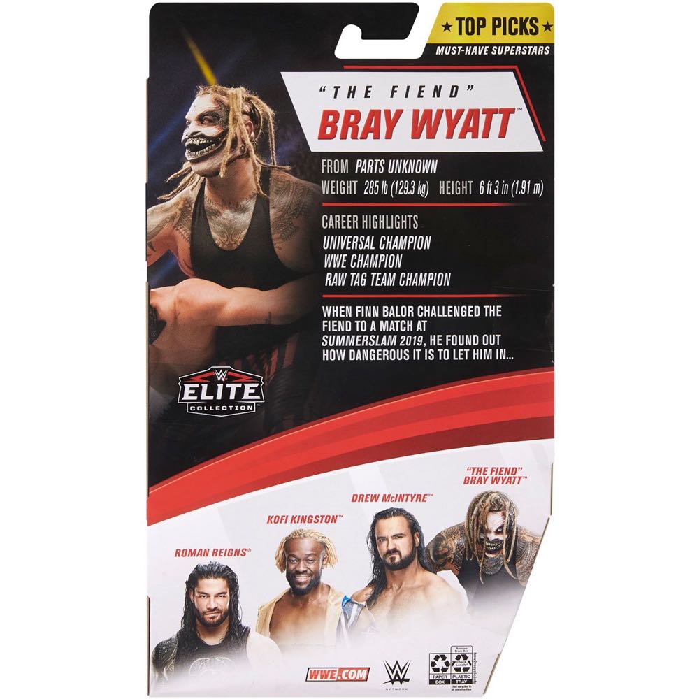 Bray Wyatt - WWE Top Picks 2021 - Mattel (WWE Elite Collection Top Picks 2021) action figure collectible [Barcode 194735021215] - Main Image 2
