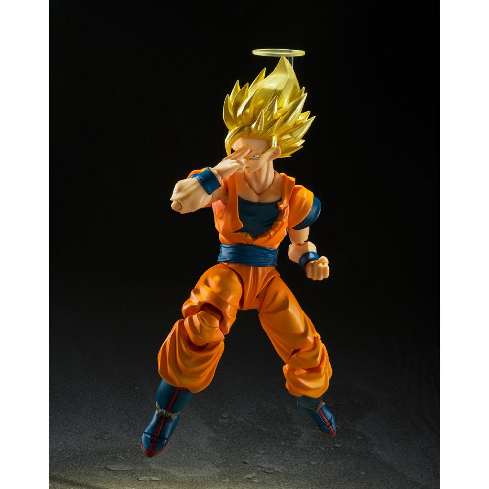 SON GOKU SUPER SAIYAN 2 (Exclusive Event) - Tamashii Nations - Bandai Spirits (Dragon Ball Super) action figure collectible [Barcode 4573102634740] - Main Image 3