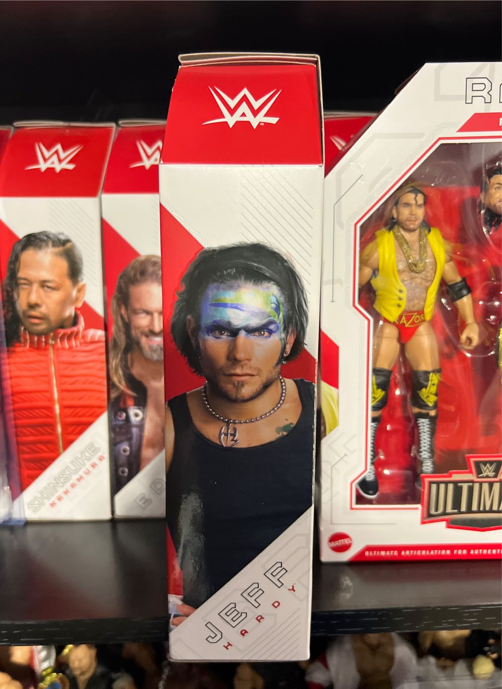 Jeff Hardy - Mattel Wwe (Ultimate Edition 14) action figure collectible [Barcode 194735020607] - Main Image 4