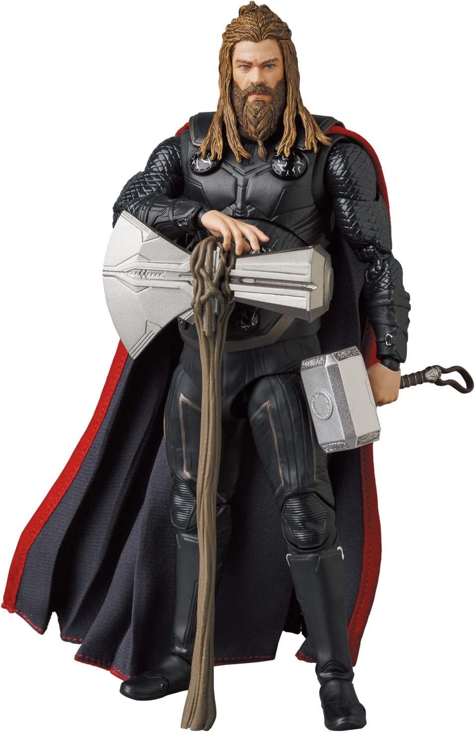 Thor (Endgame Ver. (Mafex No. 149)) - Medicom (Avengers: Endgame) action figure collectible [Barcode 4530956471495] - Main Image 3