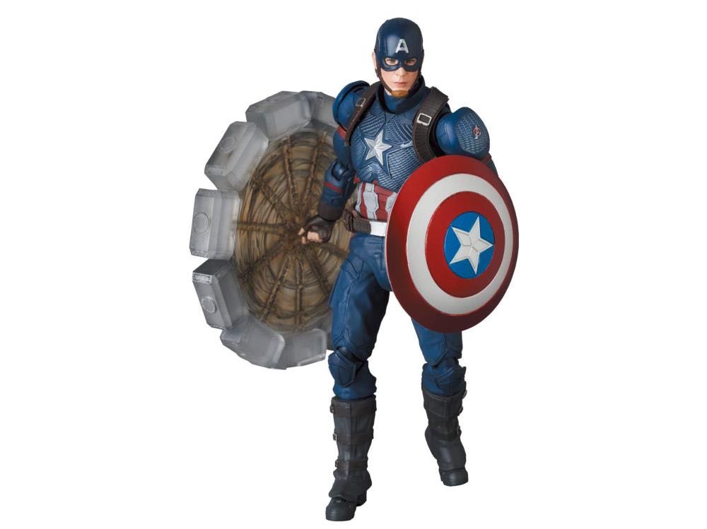Captain America (Endgame Ver. (Mafex No. 130)) - Medicom (Avengers: Endgame) action figure collectible [Barcode 4530956471303] - Main Image 2