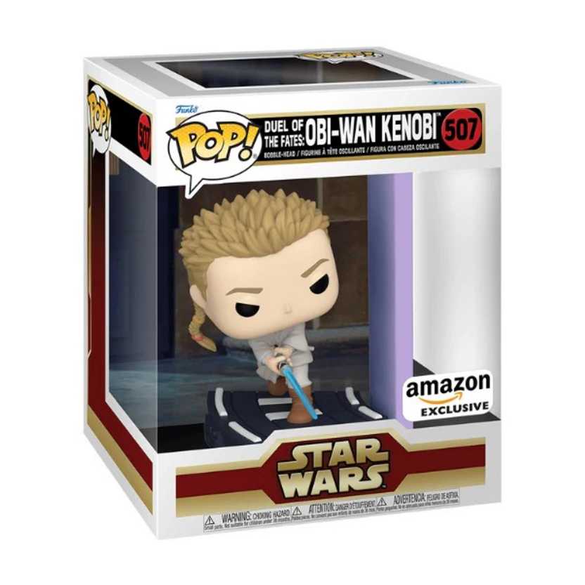#507 Duel Of The Fates Obi-wan Kenobi Amazon Exclusive - Funko (Star Wars) (Funko Pops) action figure collectible [Barcode 889698626637] - Main Image 3