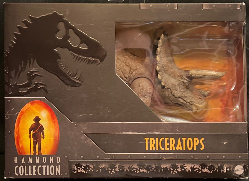 Triceratops - Mattel (Jurassic Park) action figure collectible [Barcode 194735040018] - Main Image 2