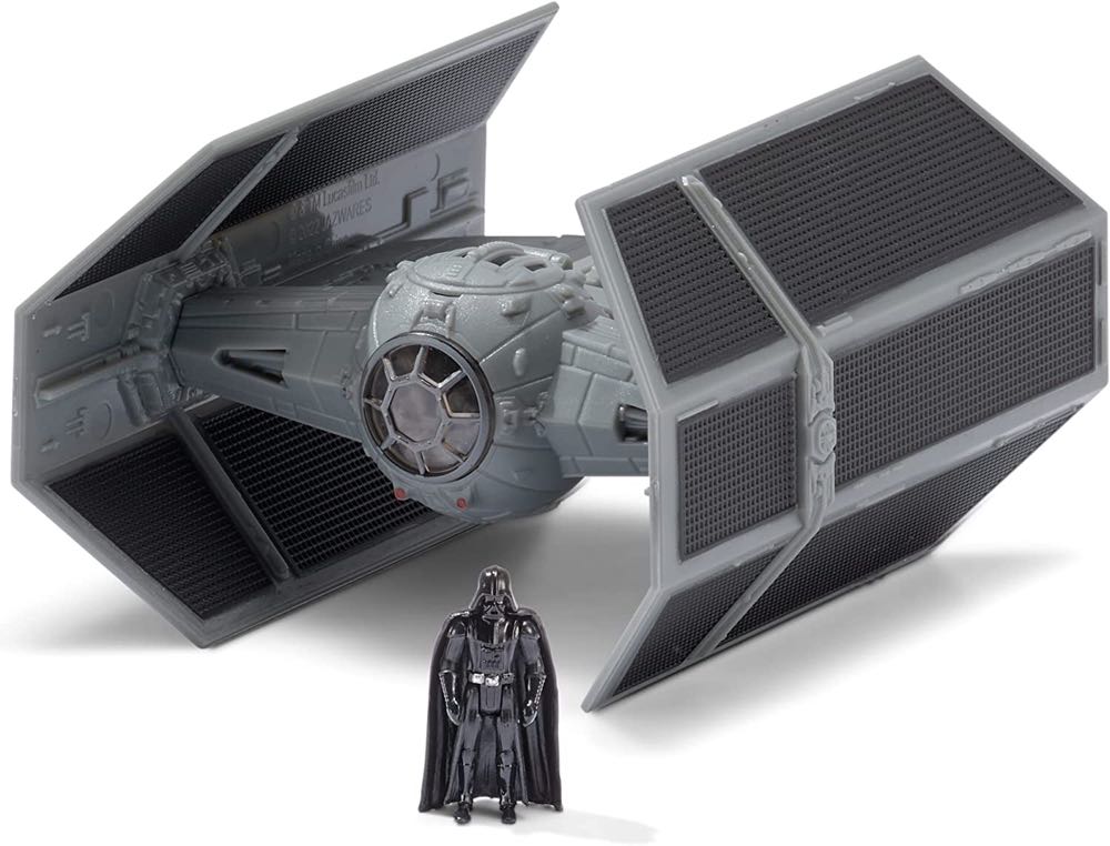 SW:MGS- Darth Vader’s TIE Advanced - Jazwares (Star Wars - Micro Galaxy Squadron) action figure collectible [Barcode 191726416234] - Main Image 2
