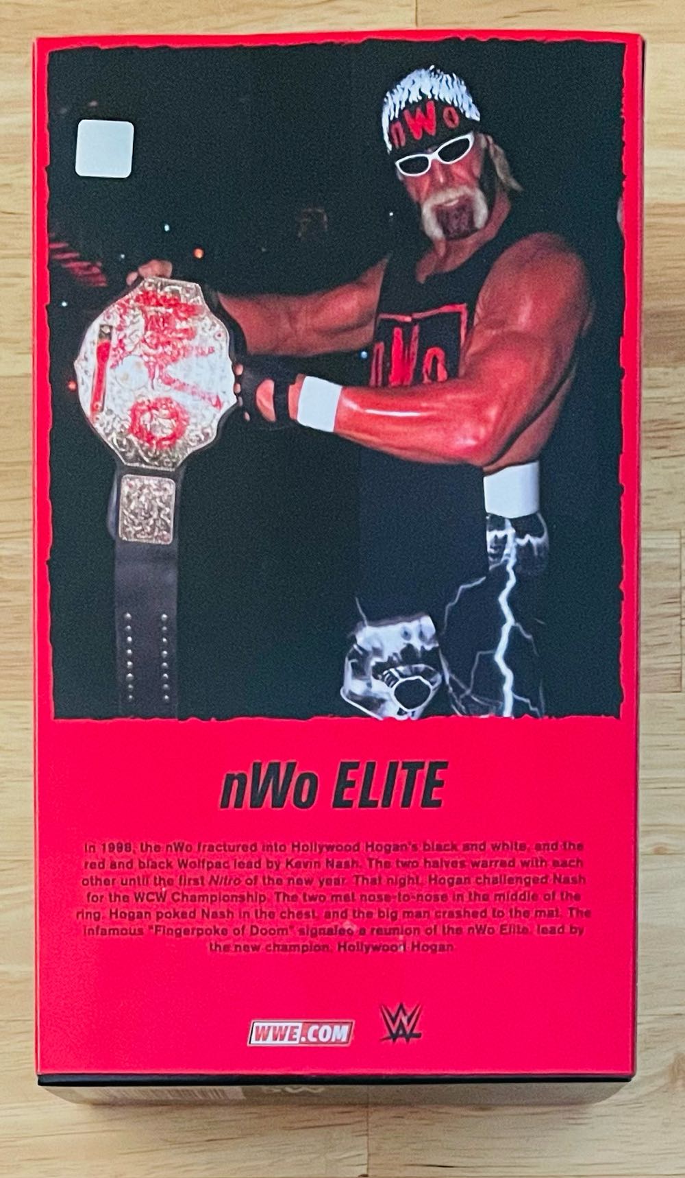 Hulk Hogan, Hollywood - Mattel - WWE (WWE Elite Collection - Ringside Exclusive: ”Hollywood” Hulk Hogan [nWo Wolfpac]) action figure collectible [Barcode 194735027132] - Main Image 2