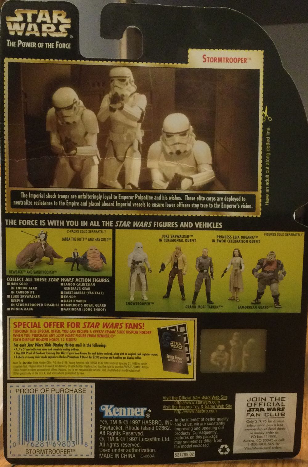 Power Of The Force (FF) - Stormtrooper - Hasbro (A New Hope) action figure collectible - Main Image 2