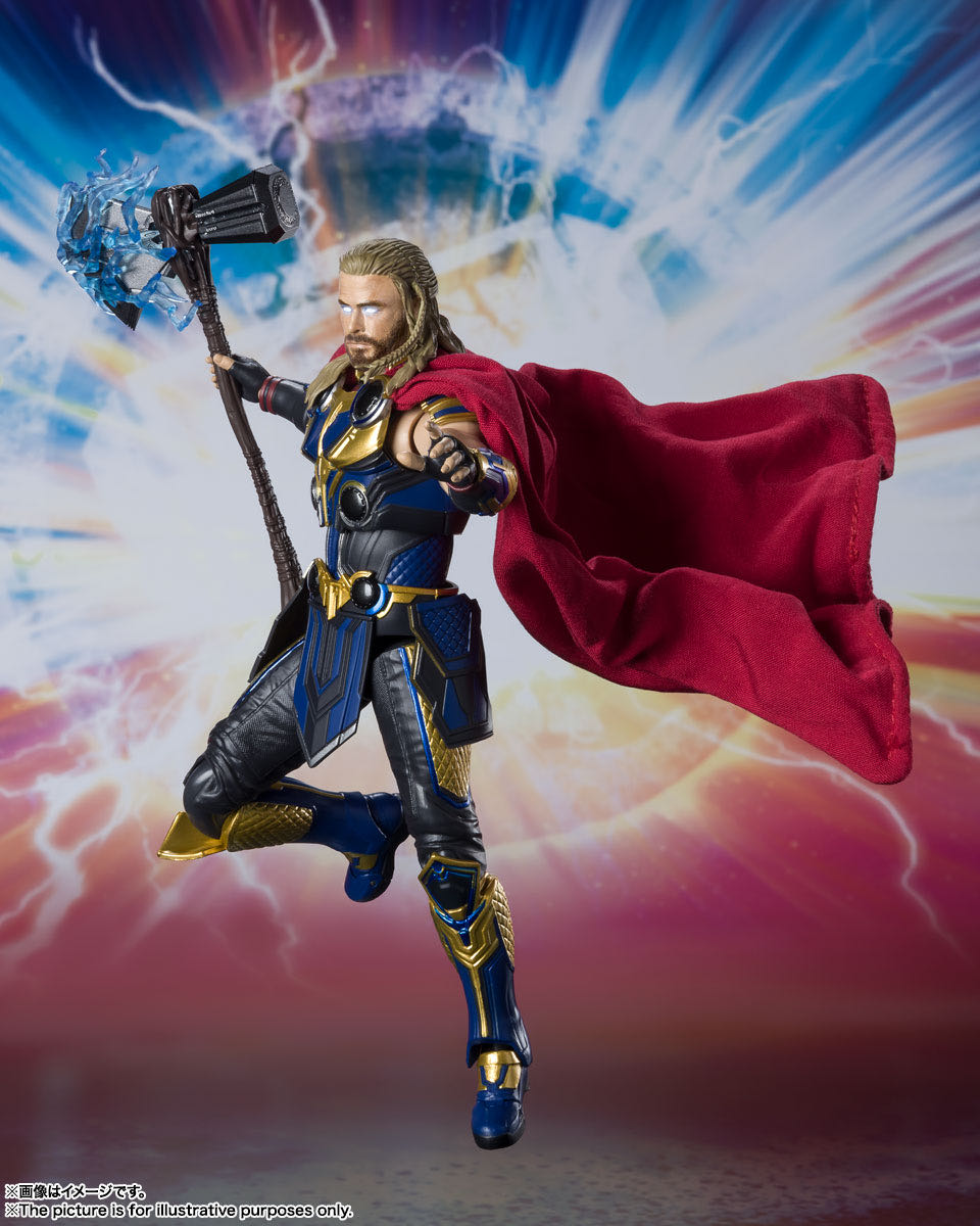 Thor (Thor: Love & Thunder) - Bandai S.H. Figuarts (Thor: Love and Thunder) action figure collectible [Barcode 4573102632920] - Main Image 3