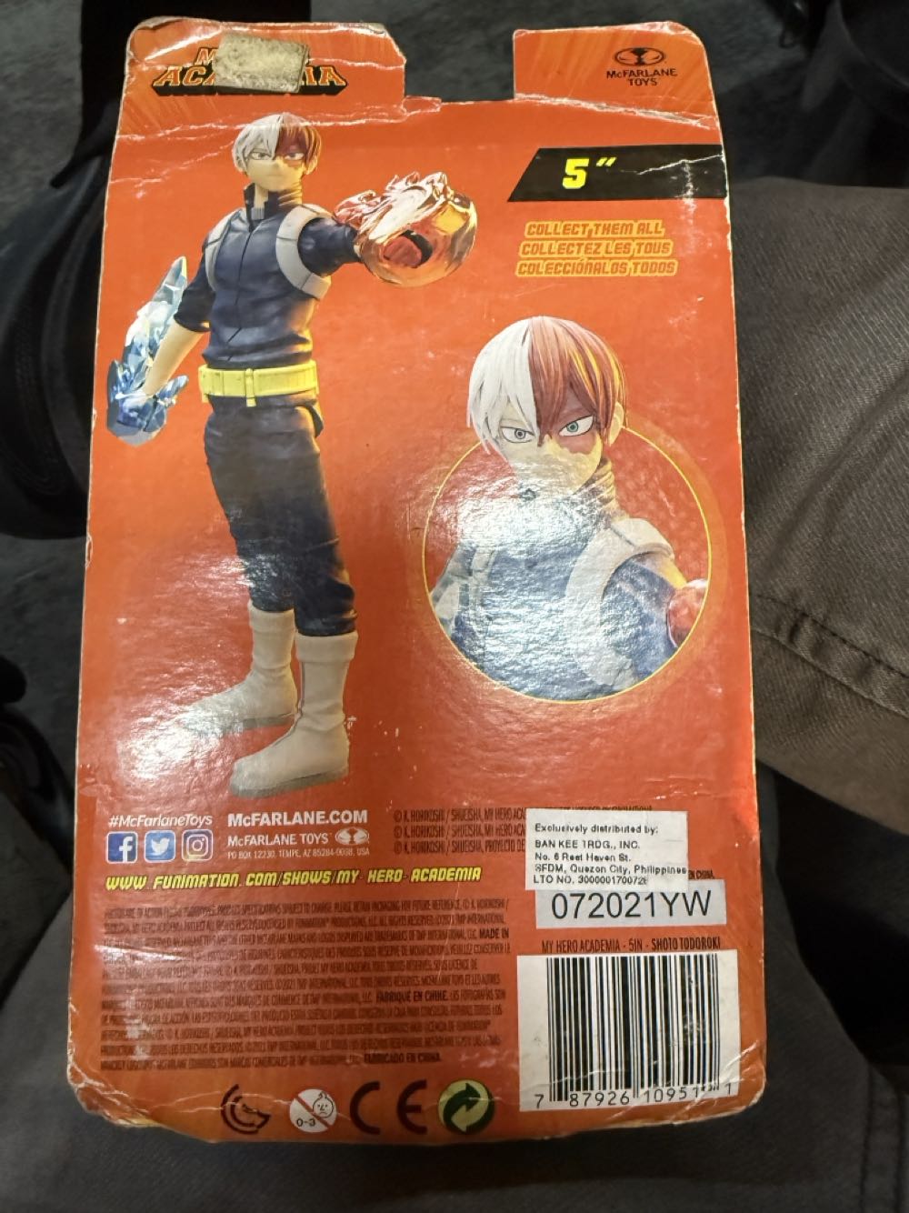 Todoroki Shoto mcfarlane my hero academia - McFarlane (My Hero Academia) action figure collectible [Barcode 787926109511] - Main Image 3
