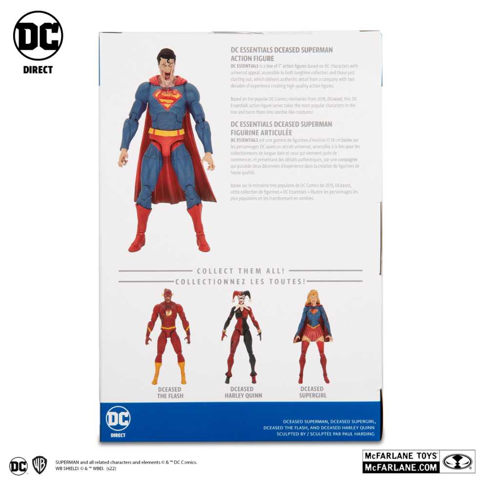 DC Direct Essentials DCeased Superman - DC Direct action figure collectible - Main Image 2