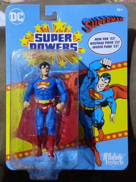 DC Super Powers Superman (80s - McFarlane) - McFarlane Toys (DC Comics) action figure collectible [Barcode 787926157673] - Main Image 4