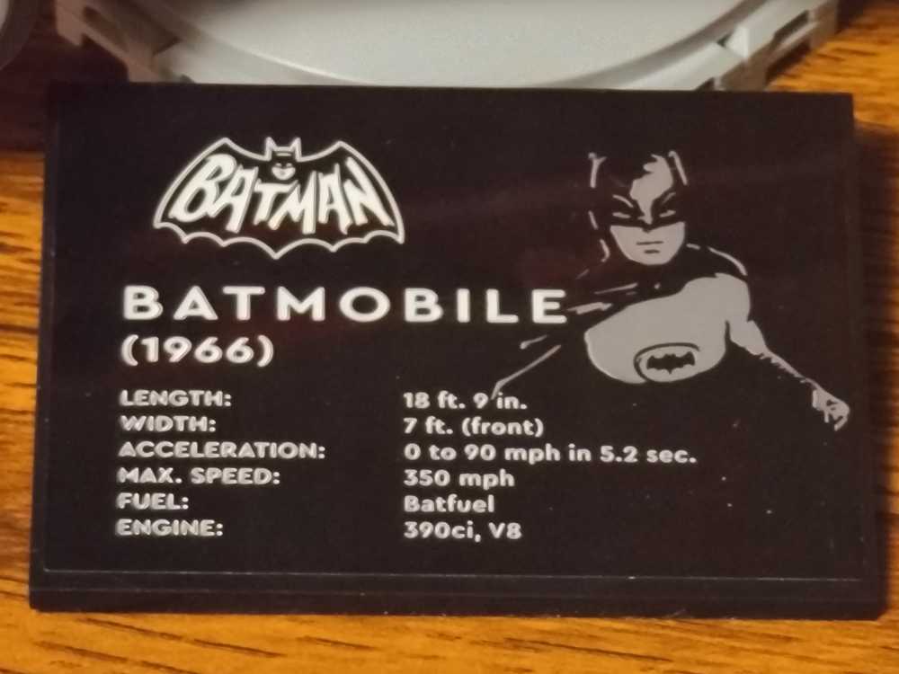 Batmobile 1966 - Lego (Lego) action figure collectible - Main Image 4
