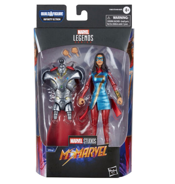 Ms. Marvel - Hasbro (Marvel Legends - BAF: Infinty Ultron) action figure collectible - Main Image 1