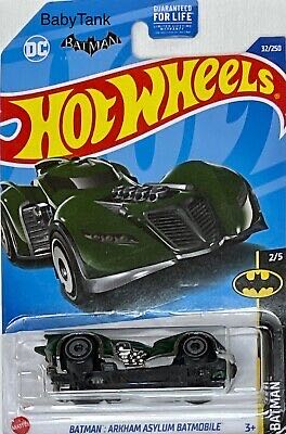 Batmobile Green Arkham Asylum - Hot Wheel / Mattel (Batman) action figure collectible - Main Image 2
