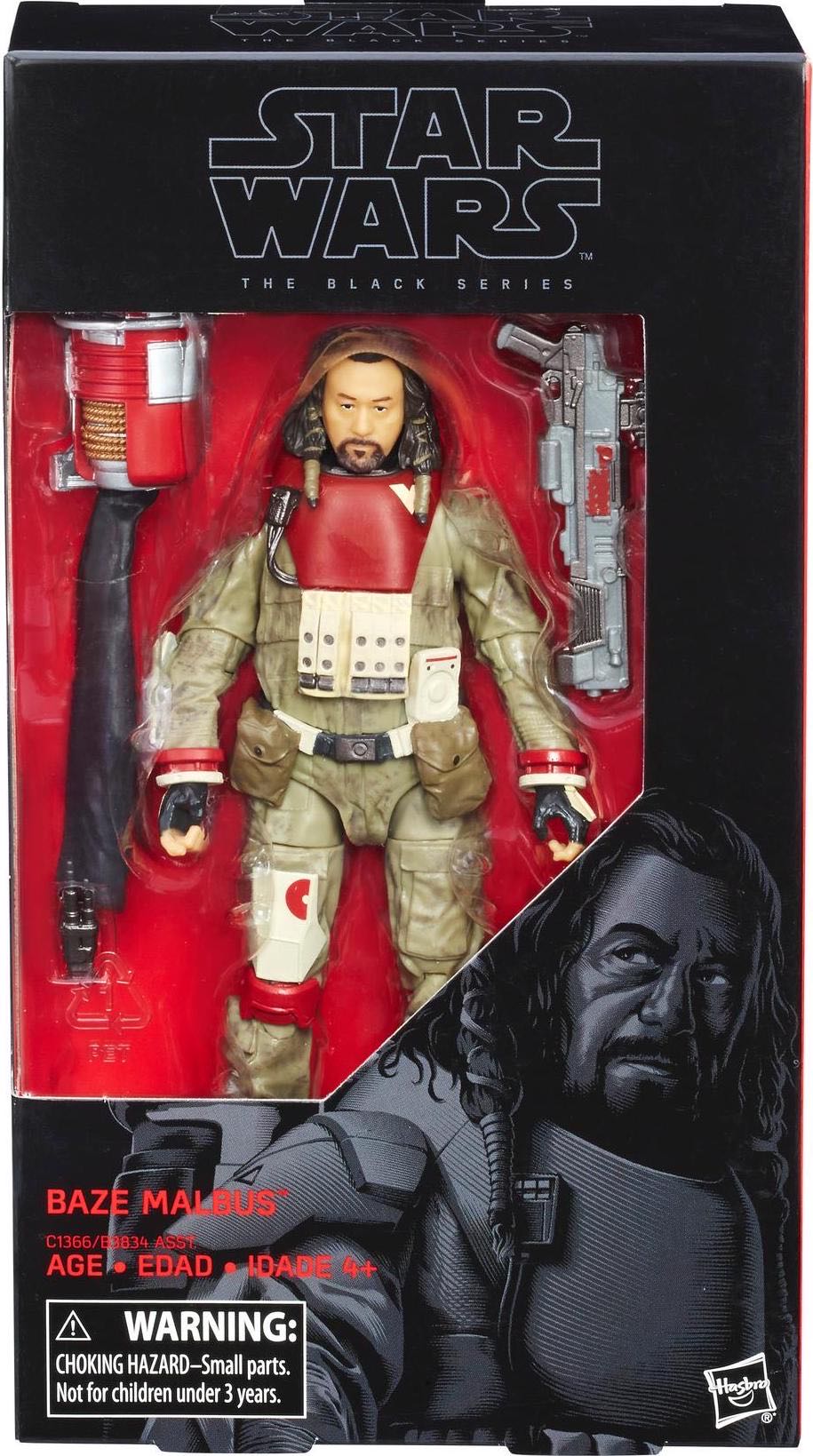 Baze Malbus - Hasbro Star Wars (Star Wars - Black Series) action figure collectible - Main Image 1