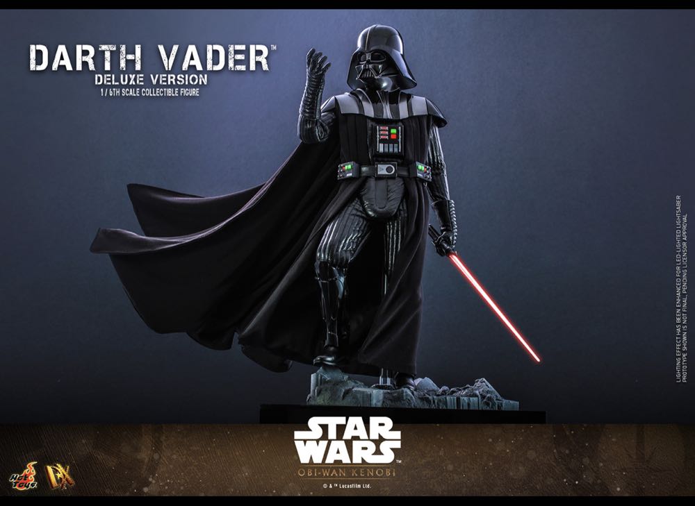 Hot Toys DX28B Kenobi Darth Vader (Deluxe - Special Edition) - Hot Toys (Hot Toys Star Wars) action figure collectible - Main Image 2