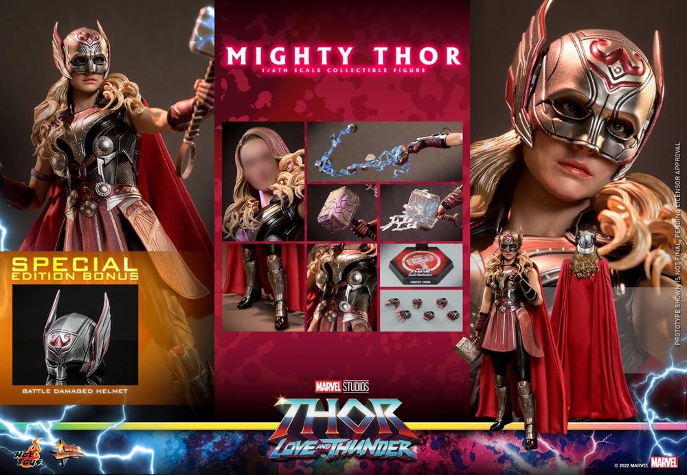Mighty Thor (Jane Foster) - Hot Toys (Star Wars) action figure collectible - Main Image 2