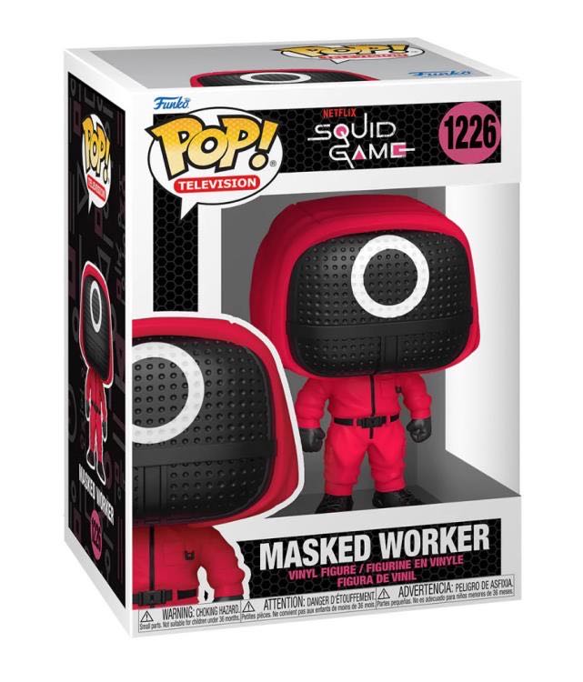 1226 Round: Masked Worker - Squid Game - Funko (Funko Pop! Television) action figure collectible [Barcode 889698647991] - Main Image 3