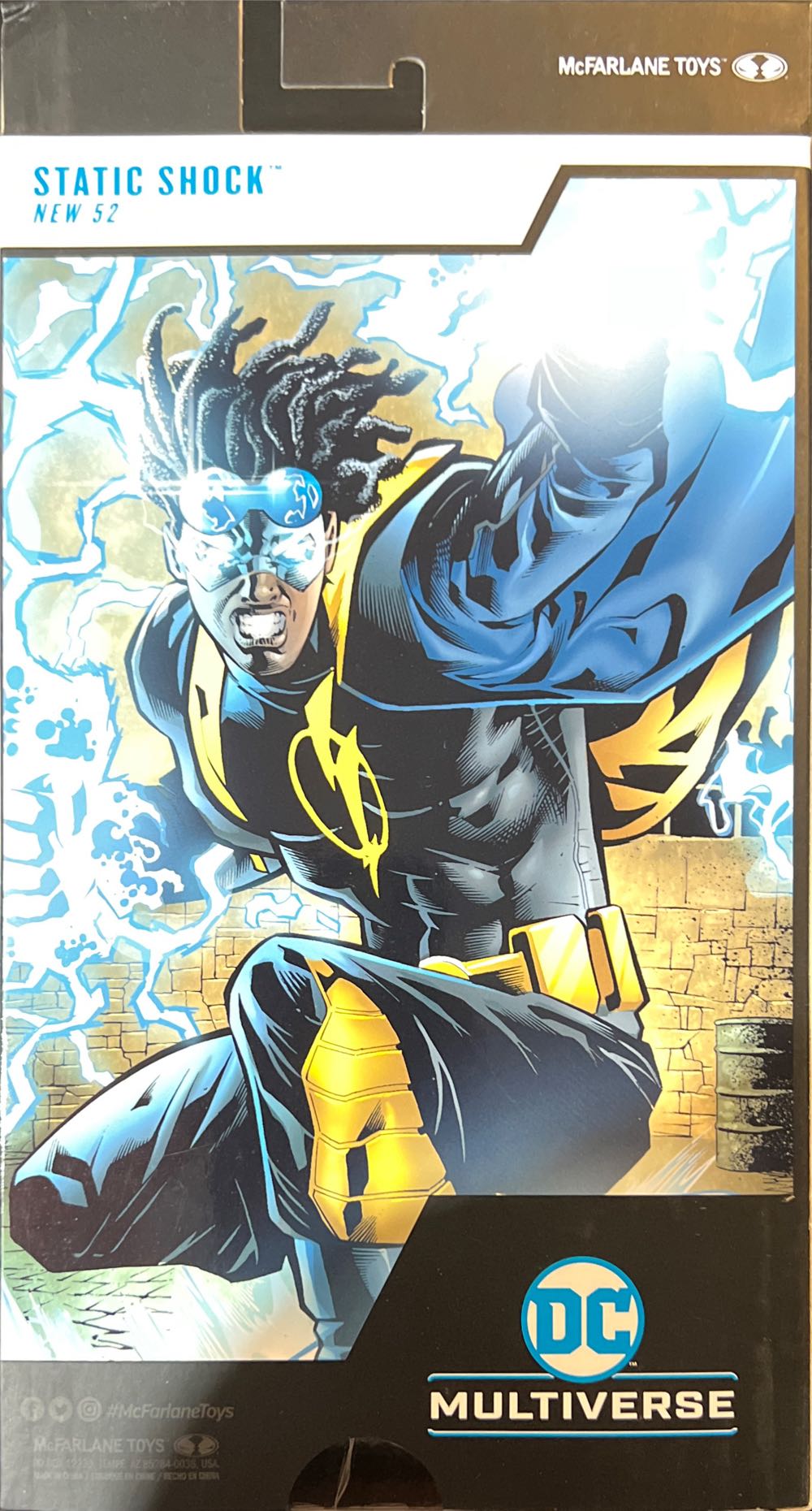 Static Shock  DC Multiverse - McFarlane Toys (DC Multiverse) action figure collectible [Barcode 787926152746] - Main Image 2