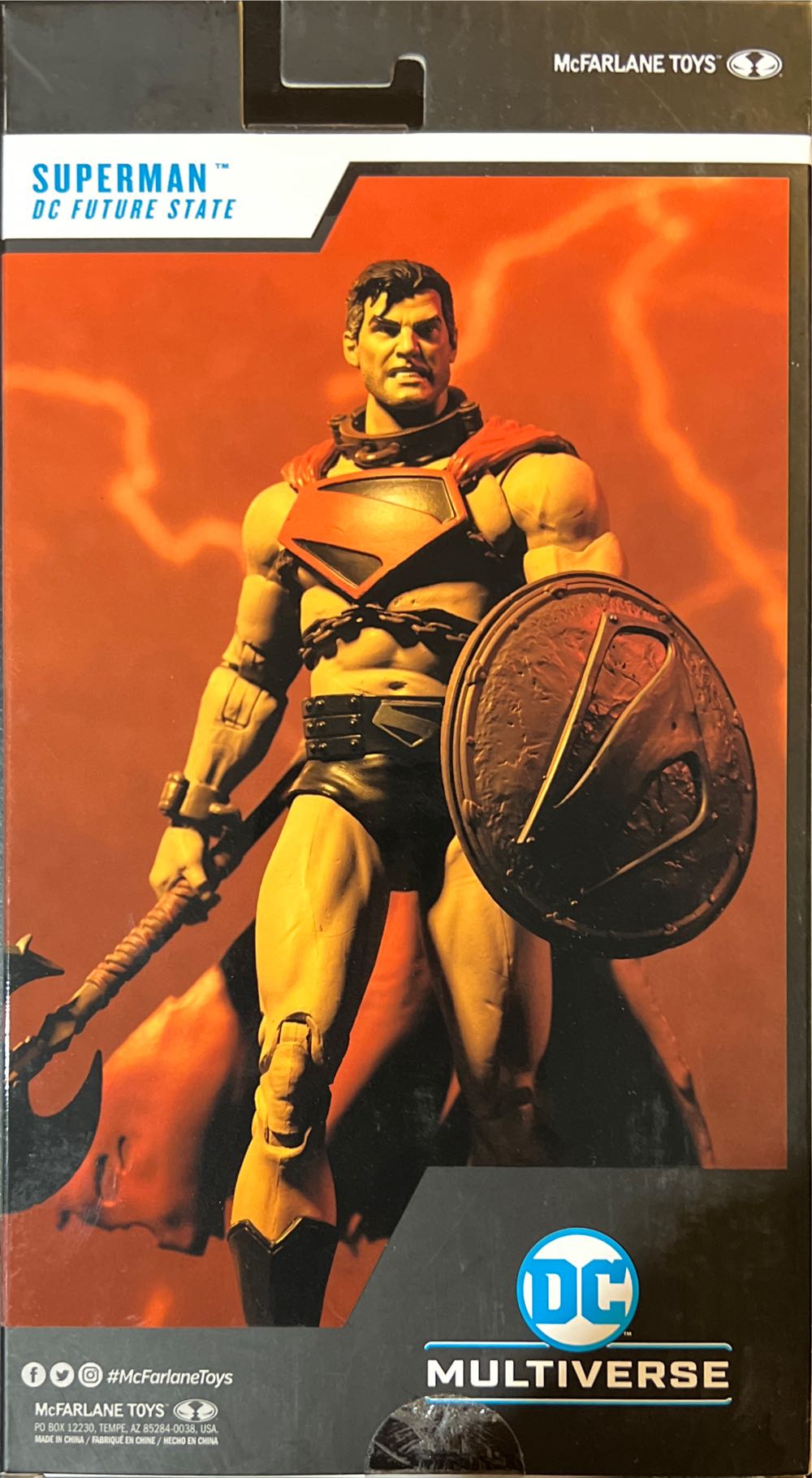 Superman (Future State): DC Multiverse - McFarlane Toys (Dc Future State) action figure collectible [Barcode 787926152722] - Main Image 2