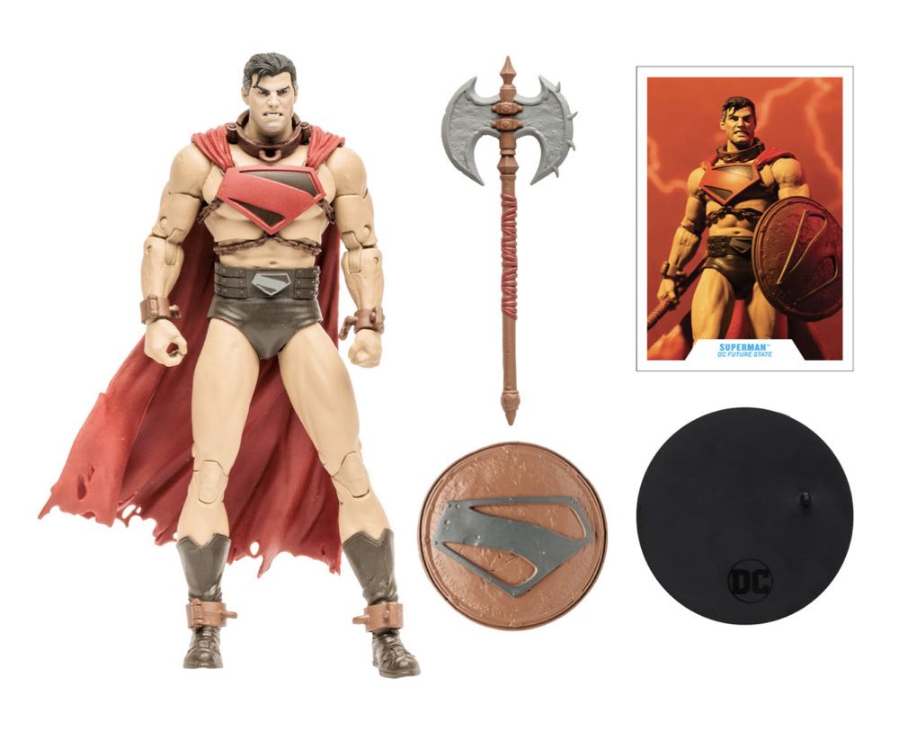 Superman (Future State): DC Multiverse - McFarlane Toys (Dc Future State) action figure collectible [Barcode 787926152722] - Main Image 3