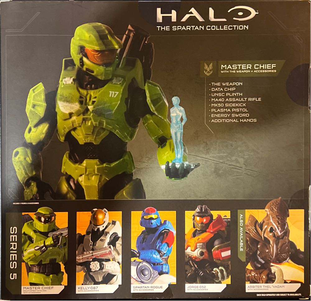 Master Chief & Cortana - Jazwares action figure collectible [Barcode 191726432104] - Main Image 2