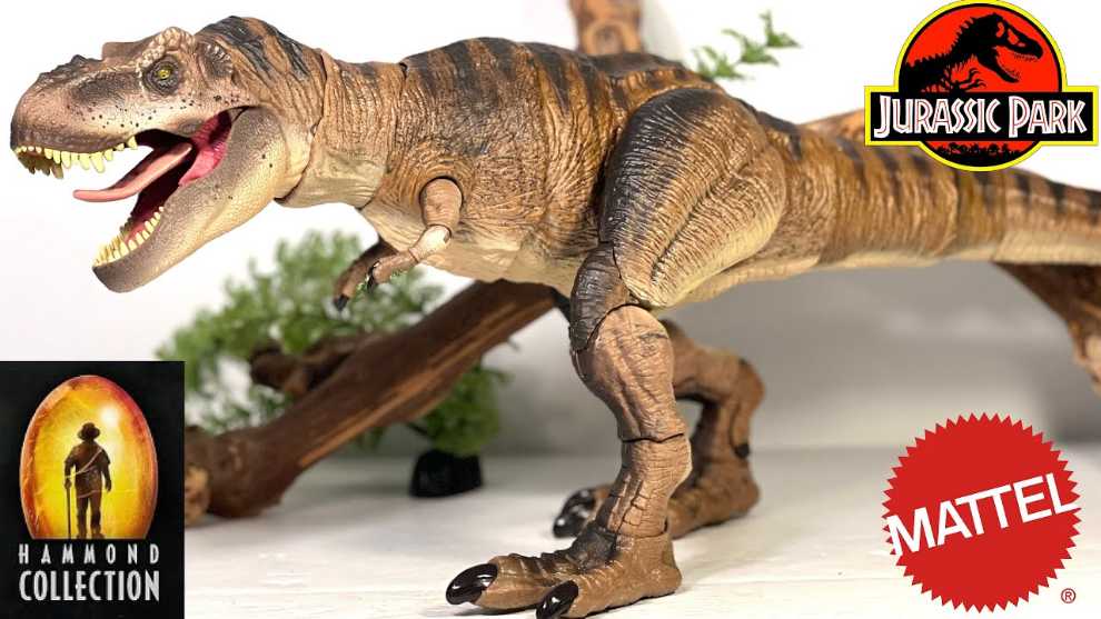Tyrannosaurus Rex - Mattel (Jurassic World: Hammond Collection) action figure collectible [Barcode 194735039883] - Main Image 3
