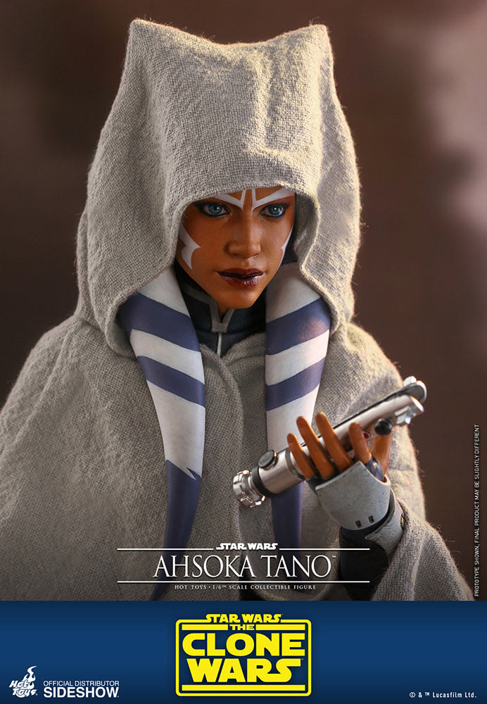 Ahsoka Tano - Hot Toys / Sideshow (Star Wars: The Clone Wars) action figure collectible [Barcode 4895228606068] - Main Image 2