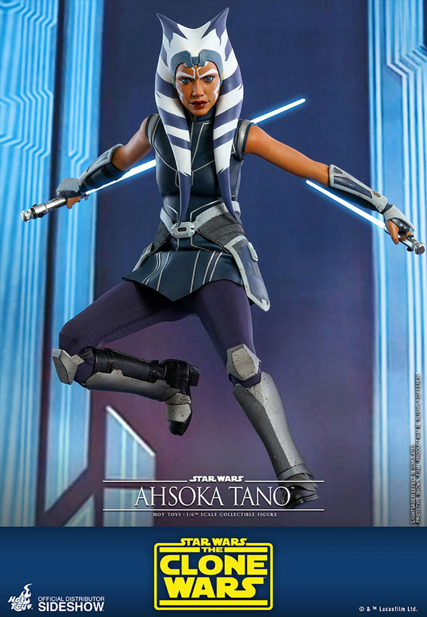 Ahsoka Tano - Hot Toys / Sideshow (Star Wars: The Clone Wars) action figure collectible [Barcode 4895228606068] - Main Image 4