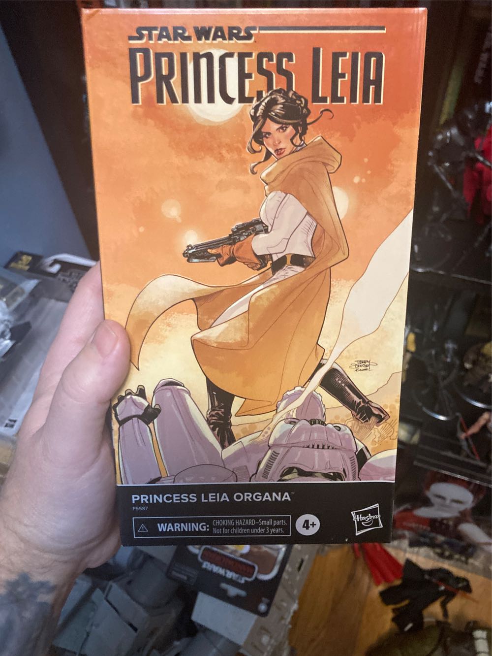 Princess Leia Organa - Hasbro (Star Wars: Expanded Universe) action figure collectible [Barcode 5010993965397] - Main Image 4