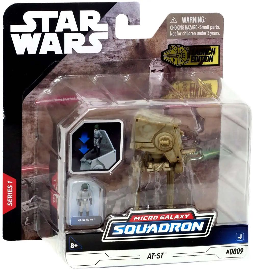 MG Squadron : #0009 AT-ST - Jazwares (Star Wars: Return Of The Jedi) action figure collectible [Barcode 191726416104] - Main Image 3