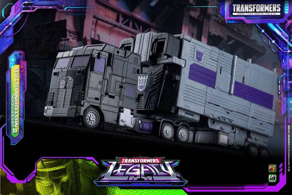 Decepticon MOTORMASTER - Hasbro/Takara (Commander Class) action figure collectible [Barcode 5010994111366] - Main Image 3