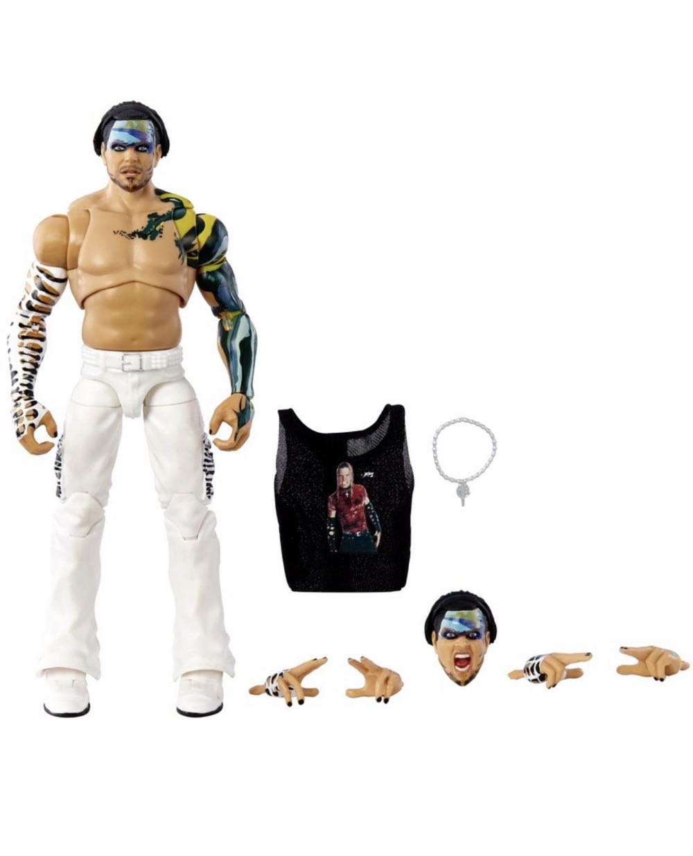 Jeff Hardy (2002) - Mattel (WWE Ultimate Edition) action figure collectible [Barcode 090125285413] - Main Image 3