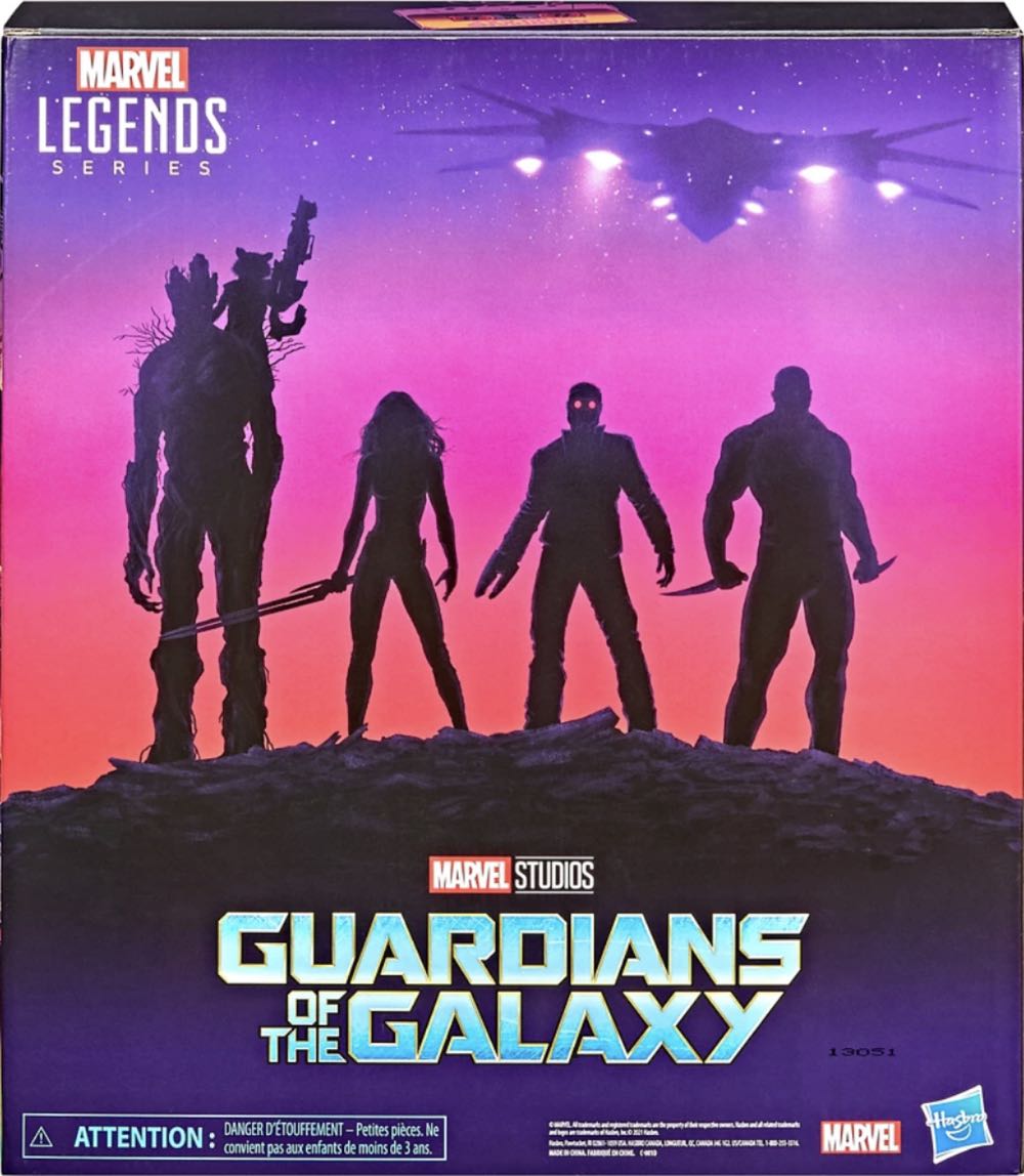2022 Marvel Legends 6” GUARDIANS OF THE GALAXY 5-PACK Cosmic Rewind Exclusive - Hasbro (Marvel Studios Disney World Exclusive GOTG Set) action figure collectible [Barcode 5010993880058] - Main Image 2