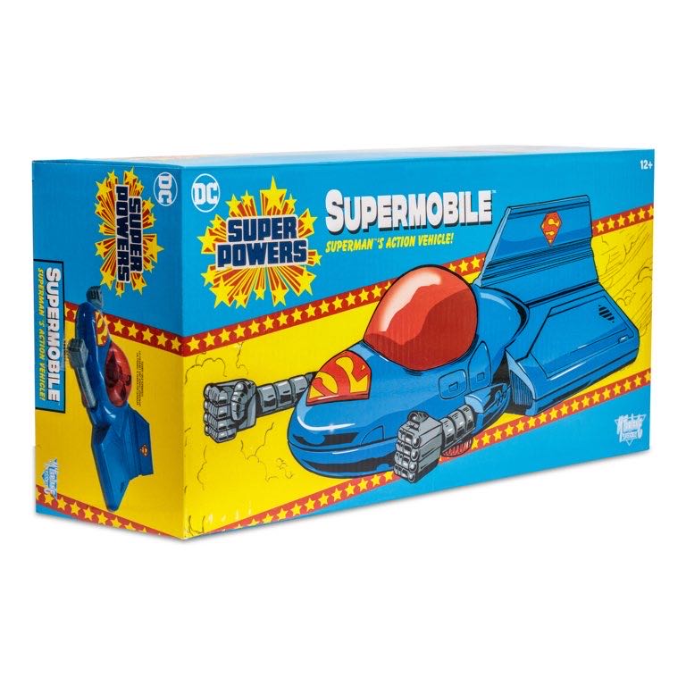 Super Powers - Supermobile - McFarlane Toys (Super Powers) (DC Super Powers Wave 1) action figure collectible [Barcode 787926157604] - Main Image 2