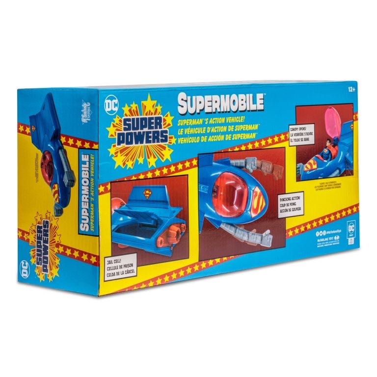 Super Powers - Supermobile - McFarlane Toys (Super Powers) (DC Super Powers Wave 1) action figure collectible [Barcode 787926157604] - Main Image 3