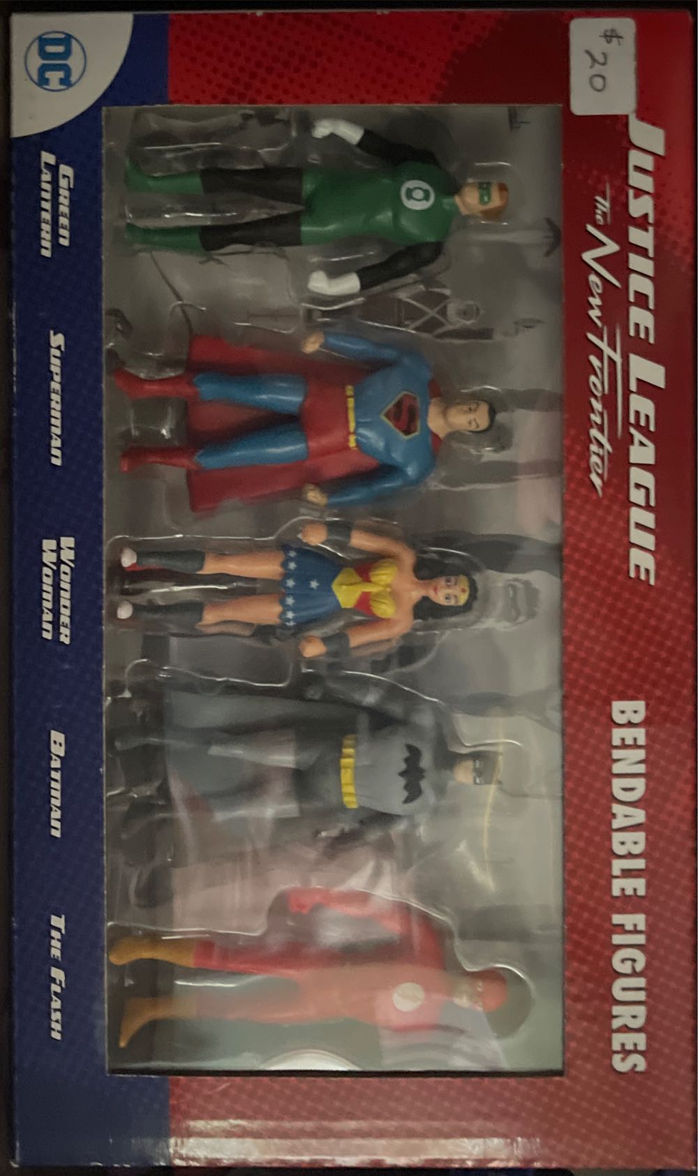 Justice League: The New Frontier Mini Bendable Box Set  action figure collectible [Barcode 054382039110] - Main Image 2