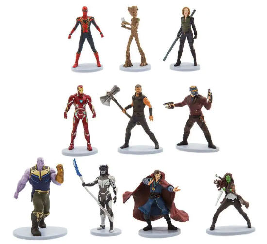 Marvel Avengers: Infinity War: 10-Piece Deluxe PVC Figure Playset   (Superhereos) action figure collectible [Barcode 461077692978] - Main Image 2