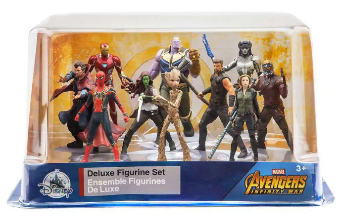Marvel Avengers: Infinity War: 10-Piece Deluxe PVC Figure Playset   (Superhereos) action figure collectible [Barcode 461077692978] - Main Image 3