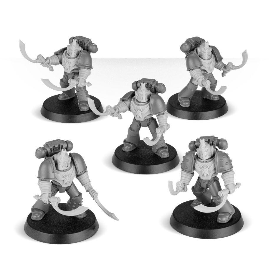Thousand Sons Legion Khenetai Occult Blade Cabal Upgrade Set - Forge World (The Horus Heresy) action figure collectible - Main Image 2
