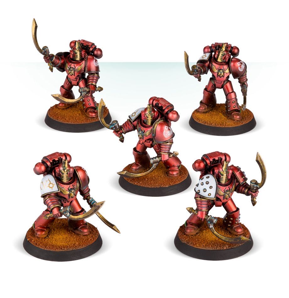 Thousand Sons Legion Khenetai Occult Blade Cabal Upgrade Set - Forge World (The Horus Heresy) action figure collectible - Main Image 3