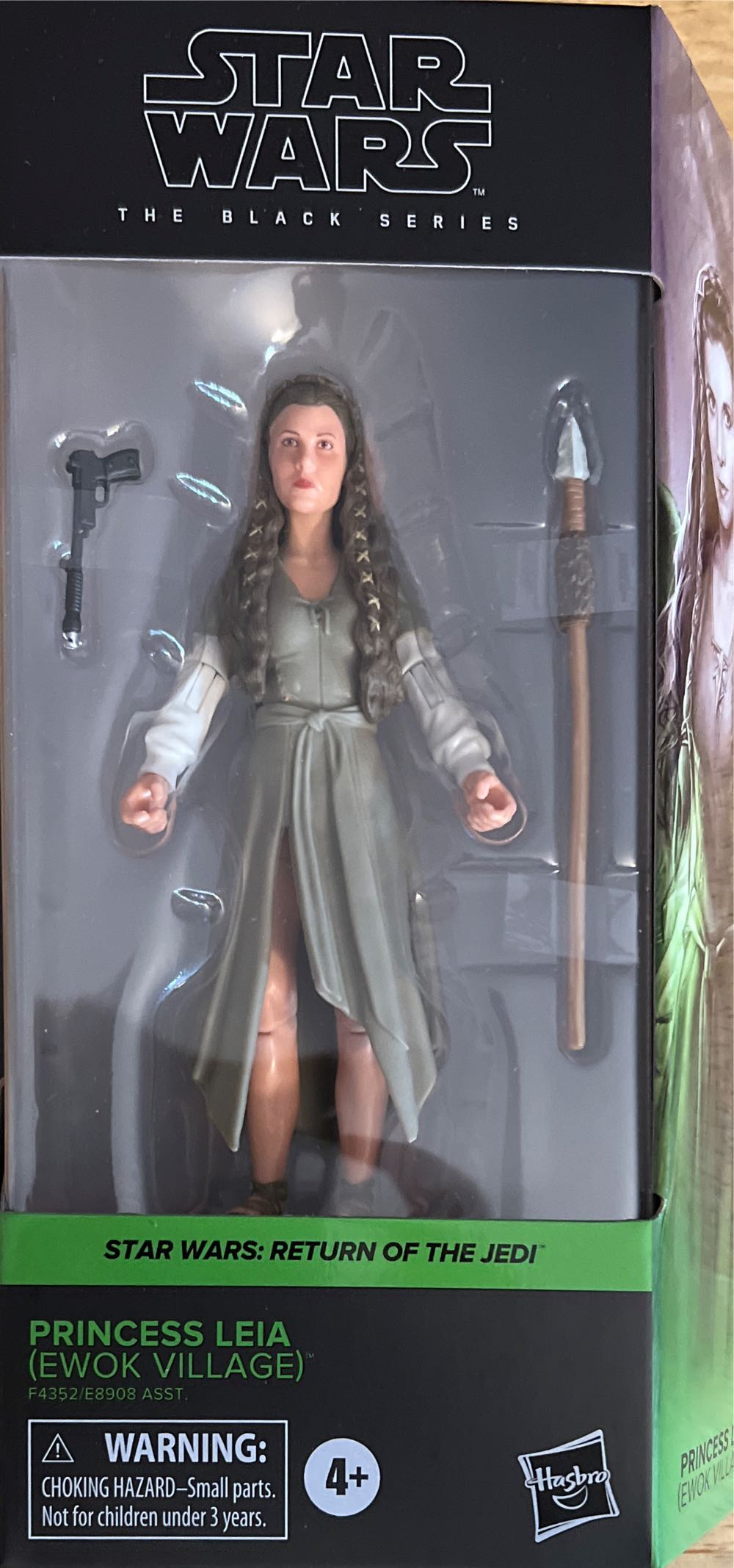 Black Series : Return of The Jedi #09 Princess Leia (Ewok Village) - Disney/Hasbro (Star Wars The Black Series : Return of the Jedi) action figure collectible [Barcode 5010993993710] - Main Image 3