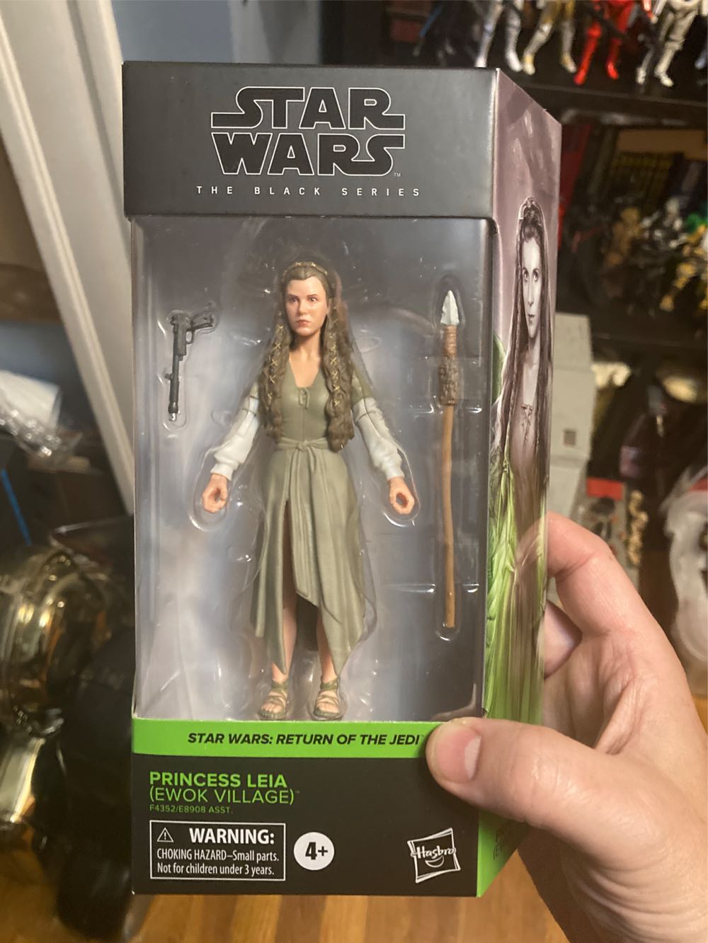 Black Series : Return of The Jedi #09 Princess Leia (Ewok Village) - Disney/Hasbro (Star Wars The Black Series : Return of the Jedi) action figure collectible [Barcode 5010993993710] - Main Image 4