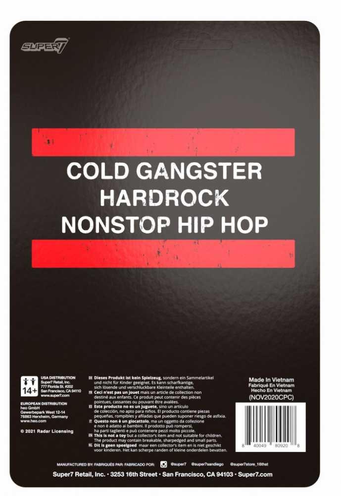 RUN DMC - Jam Master Jay - Super 7 (Run Dmc) action figure collectible [Barcode 840049816695] - Main Image 2